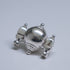 Pure Silver Shiva lingam box 10g